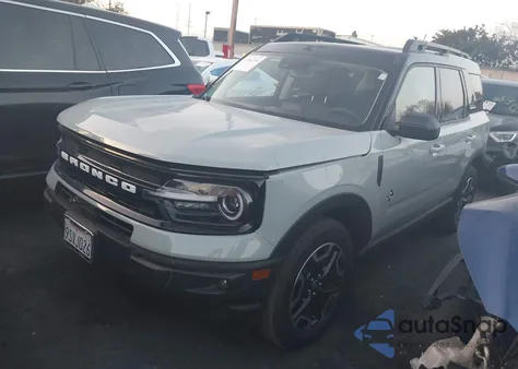 2024 Ford Bronco Sport Outer Banks z USA, uszkodzony, nr VIN 3FMCR9C60RRF48791